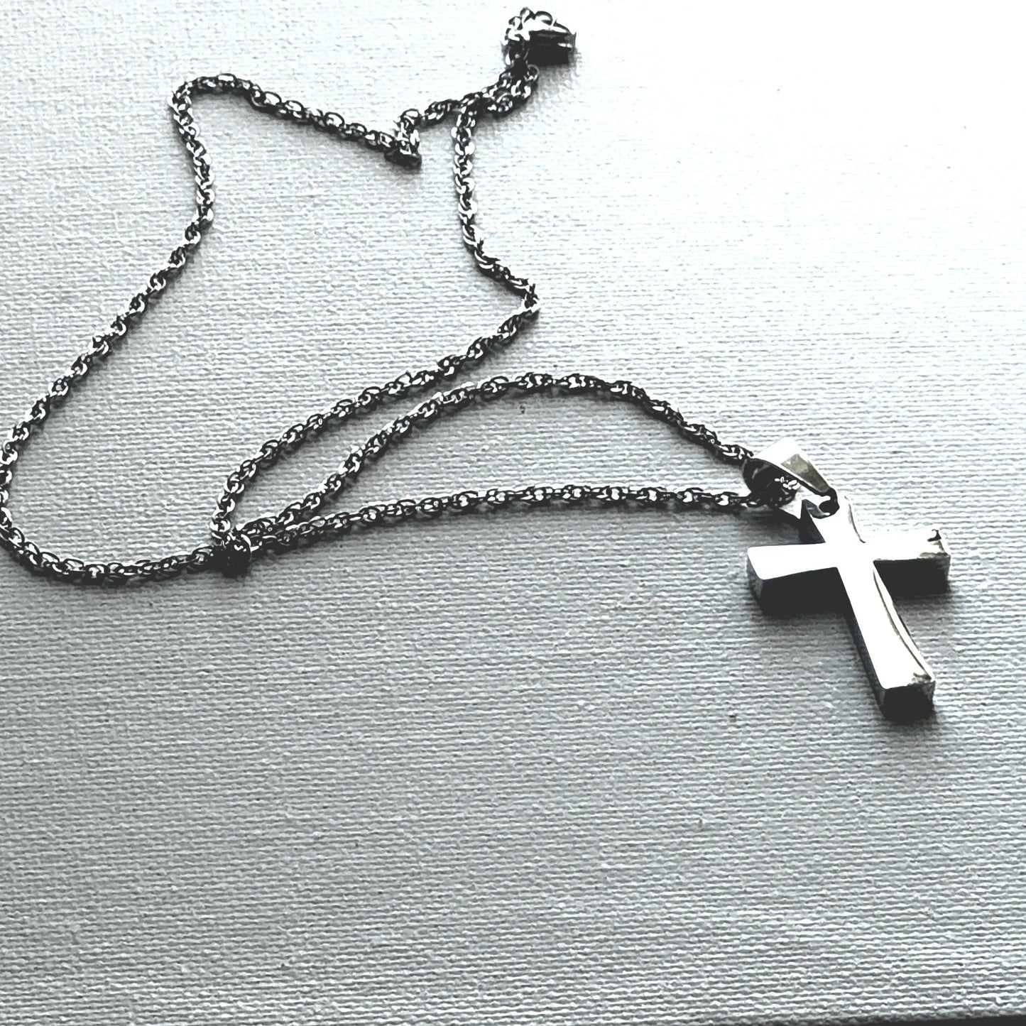 Stainless Steel Cross Necklace