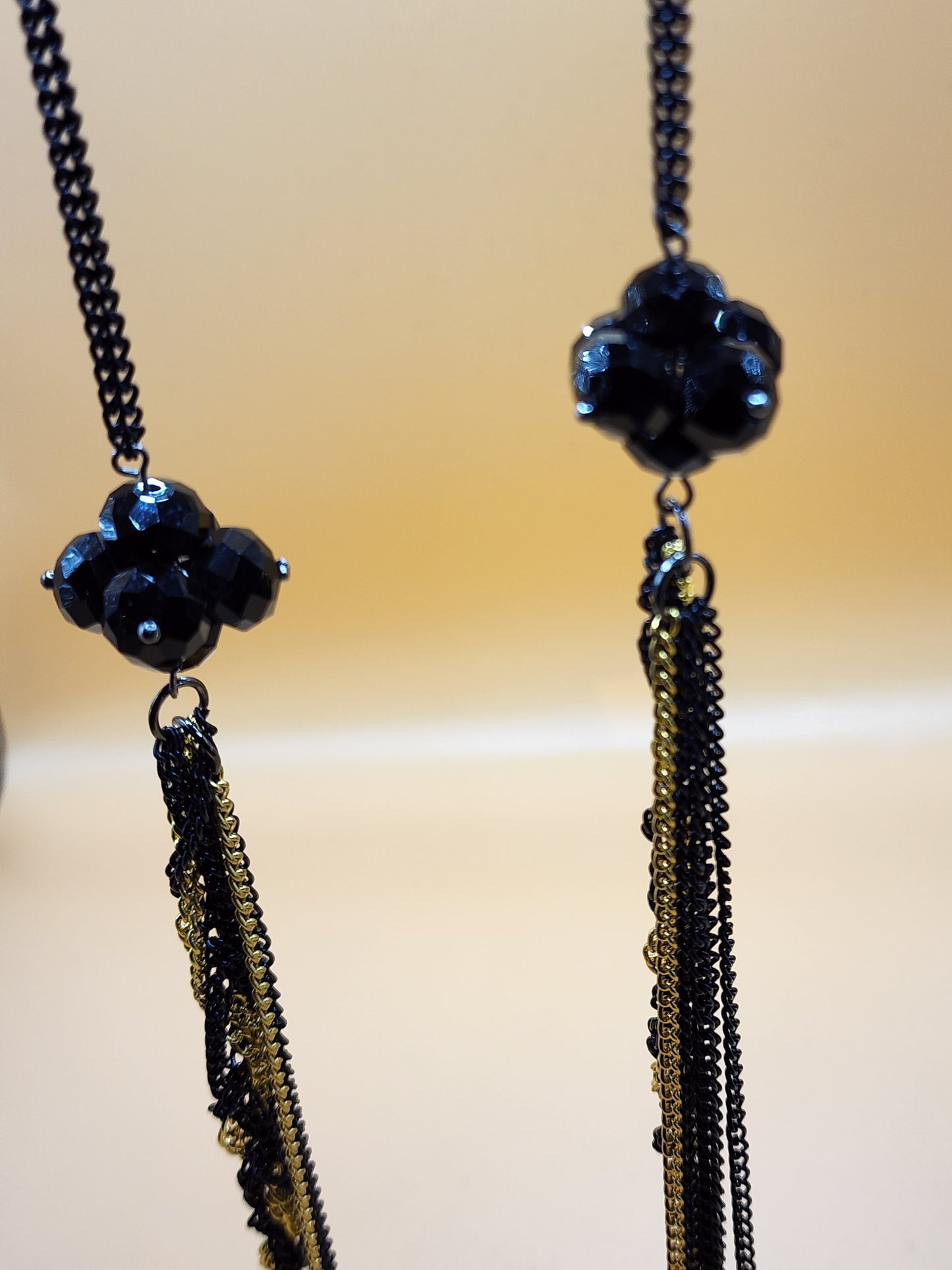 Black Chained Necklace