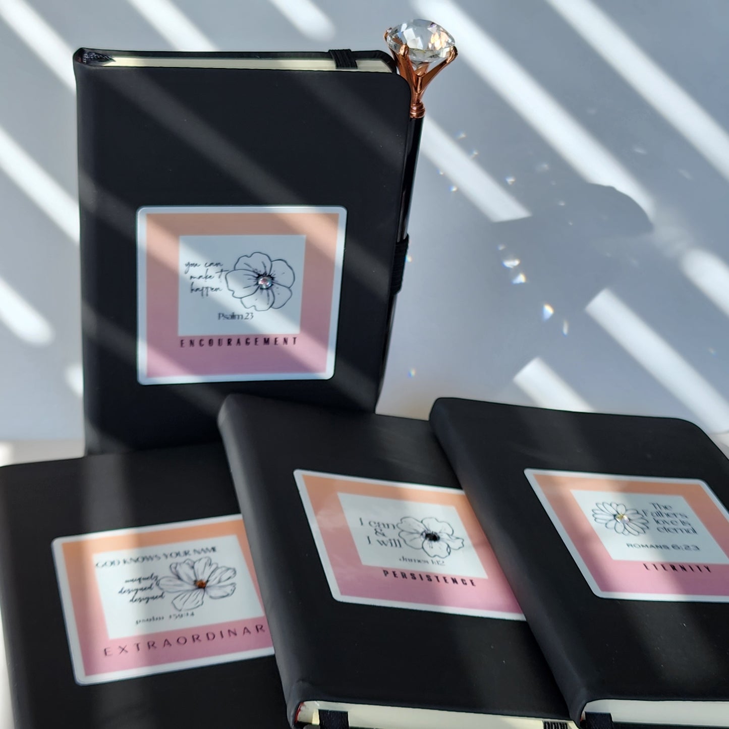 5Pc.Christian humor Mug/journal gift set