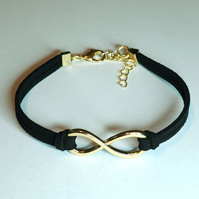 Faux leatherette bracelet