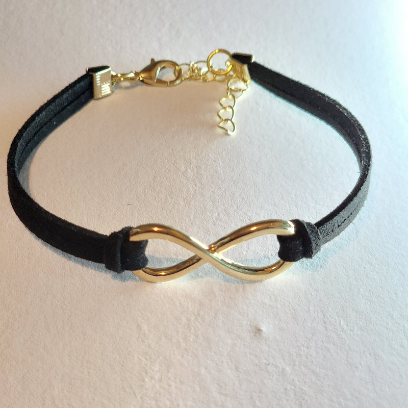 Faux leatherette bracelet