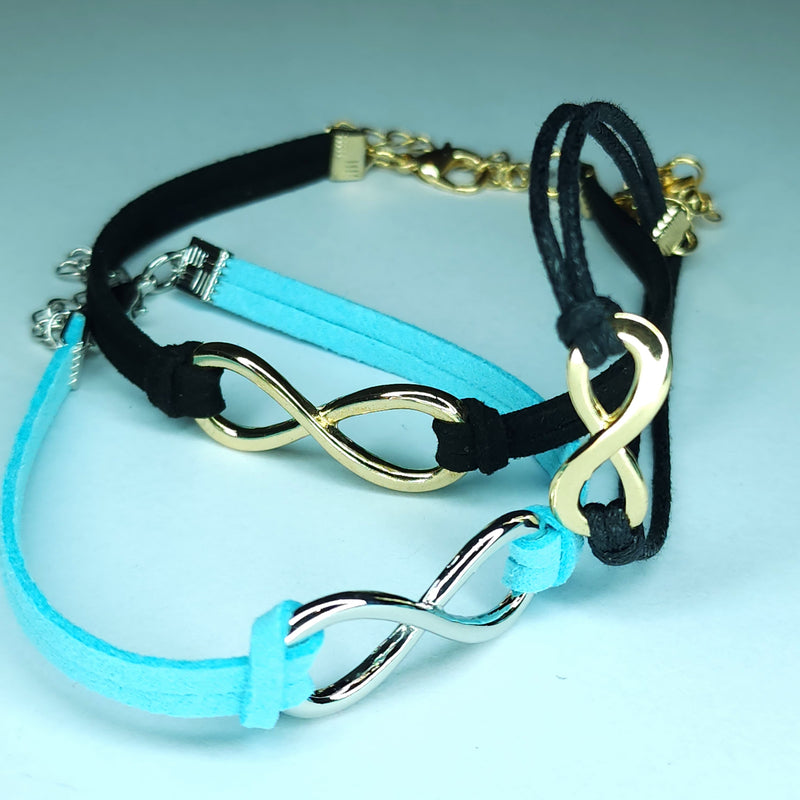 Faux leatherette bracelet