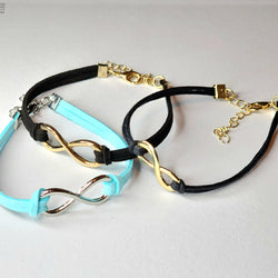 Faux leatherette bracelet