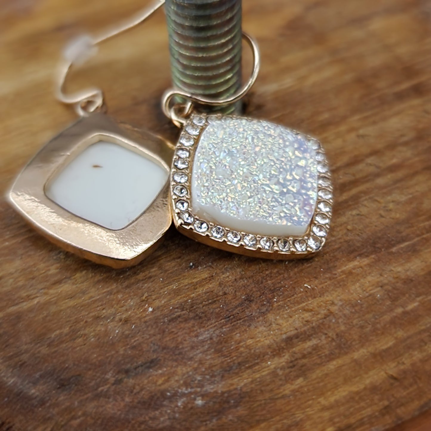 Faux Druzy Earrings