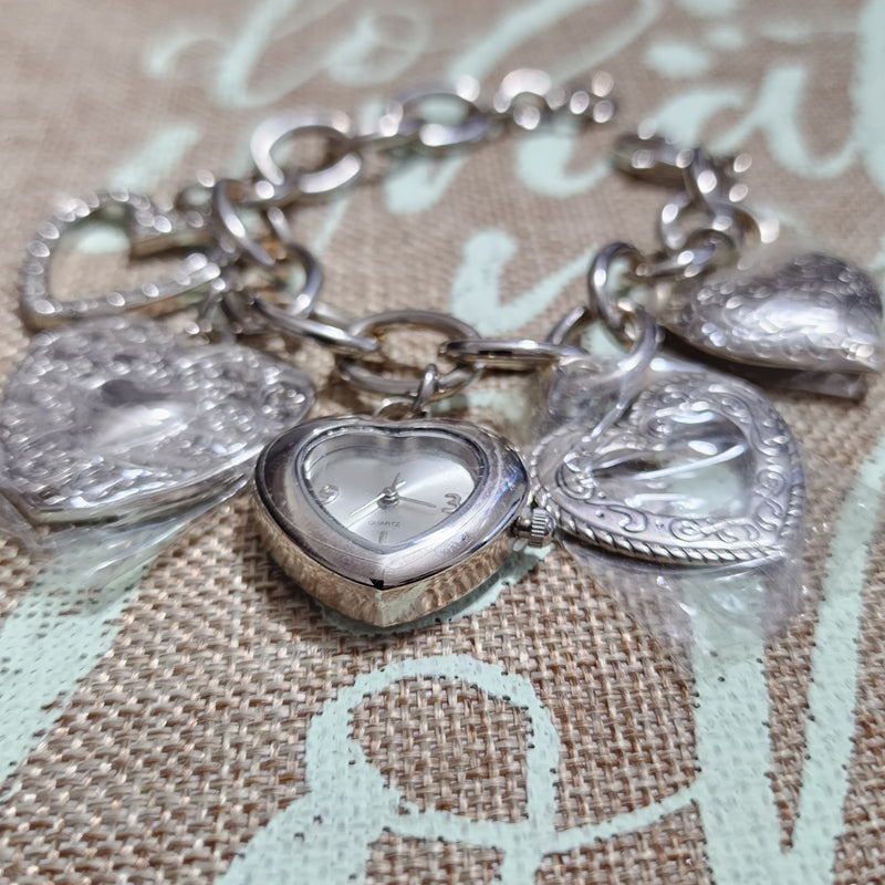 Charm  Bracelet w/watch