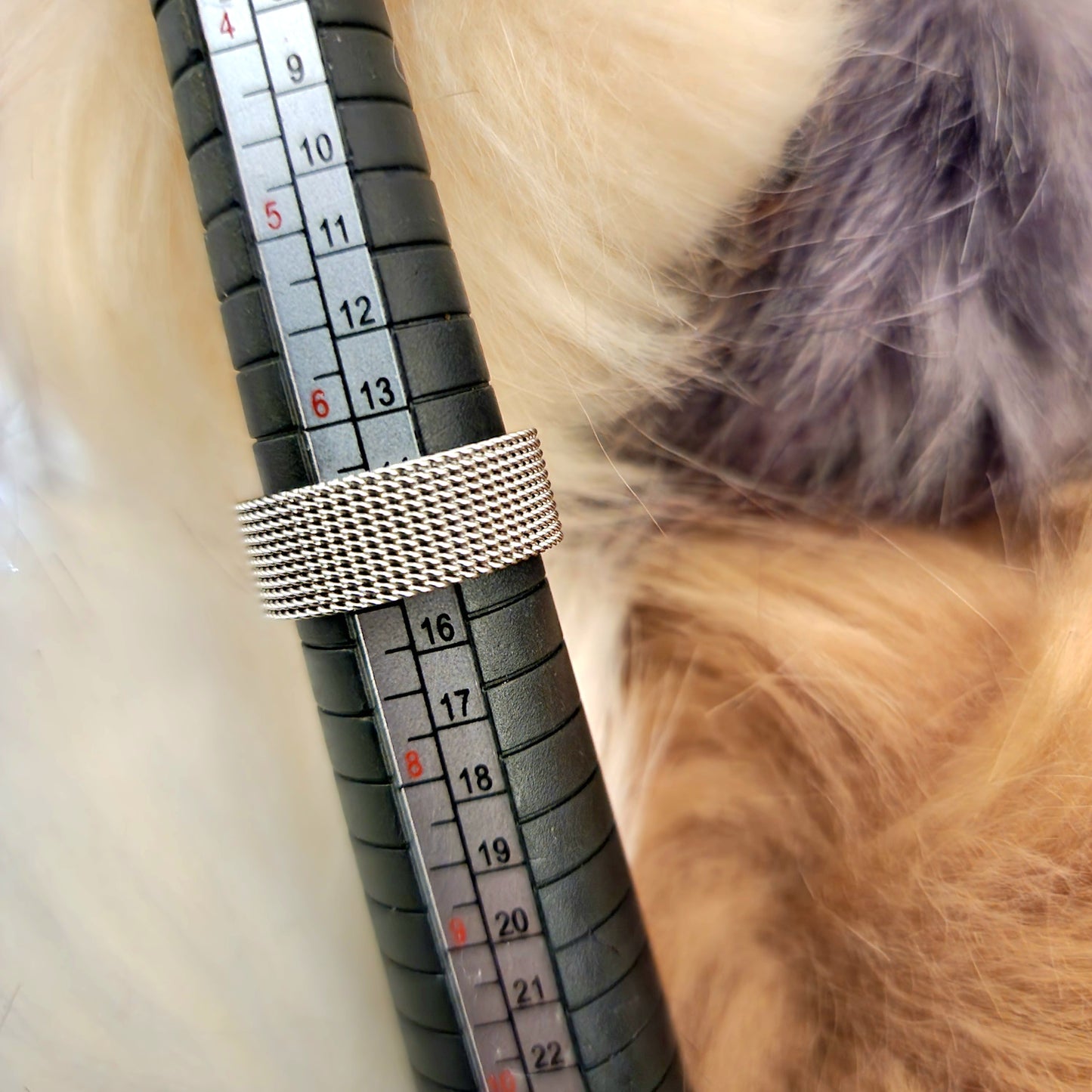 Stainless Steel Mesh Ring