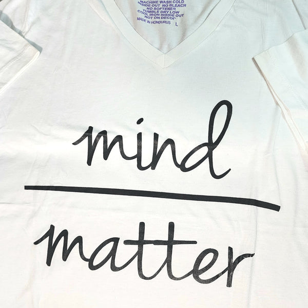 Mind over Matter-Wht (sample sale)