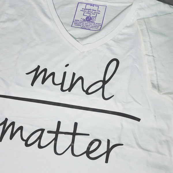 Mind over Matter-Wht (sample sale)