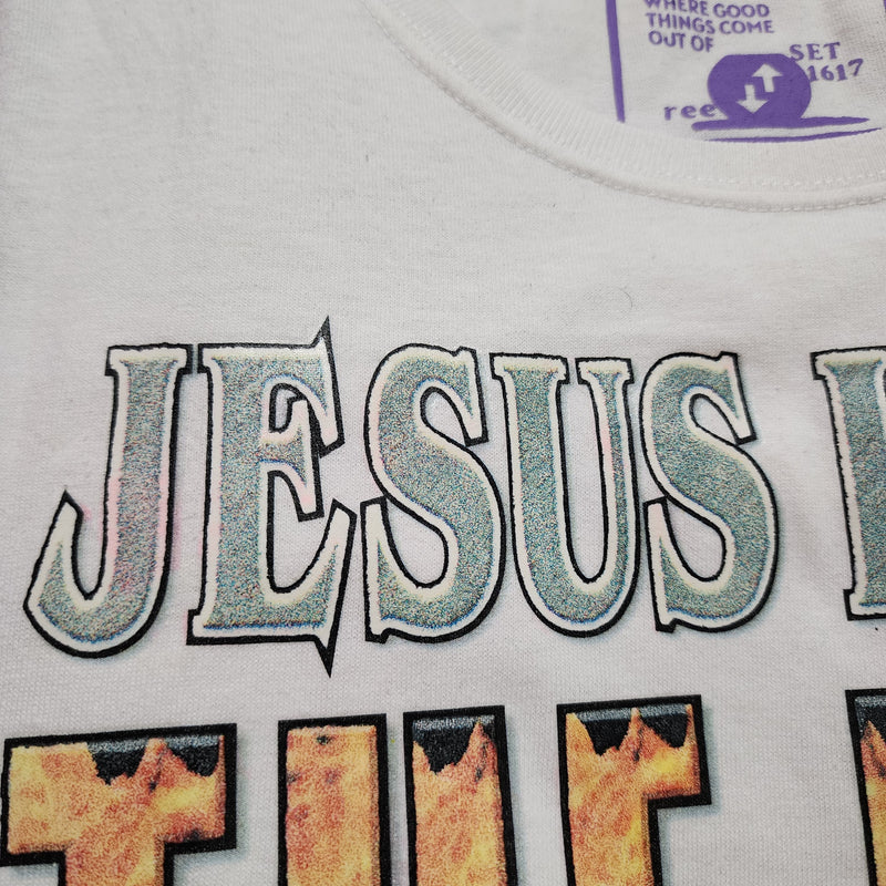 Jesus loves the hell out of you t-shirt (sample sale)