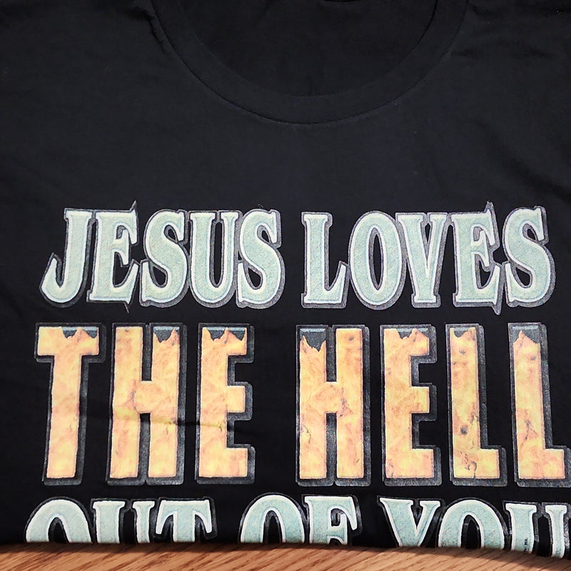 Jesus loves -Blk (sample sale)