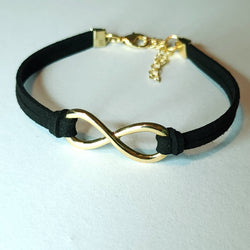 Faux leatherette bracelet