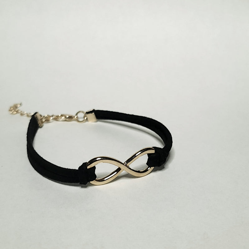 Faux leatherette bracelet