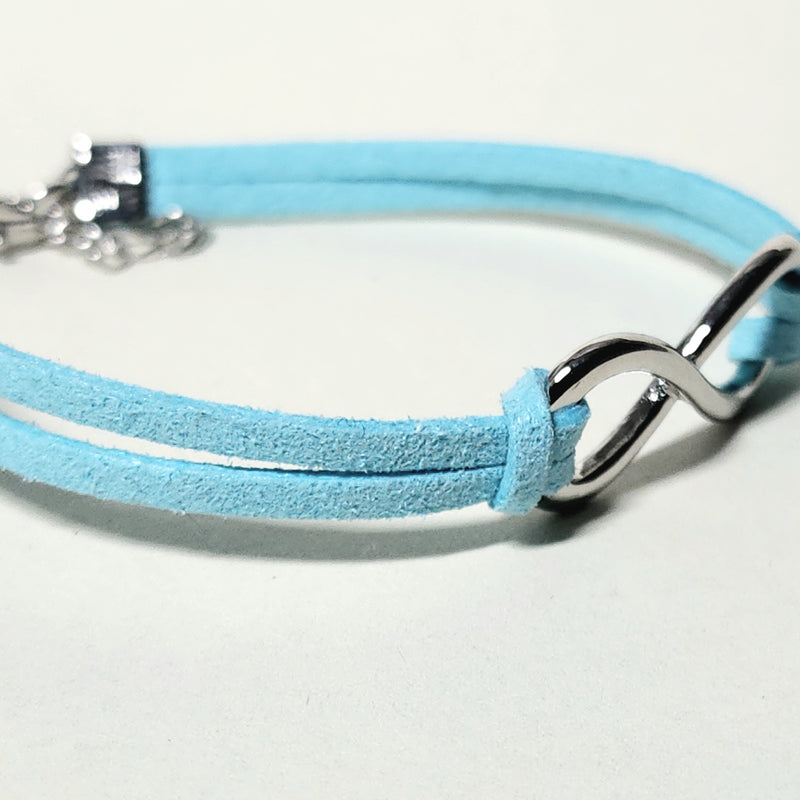 Faux leatherette bracelet