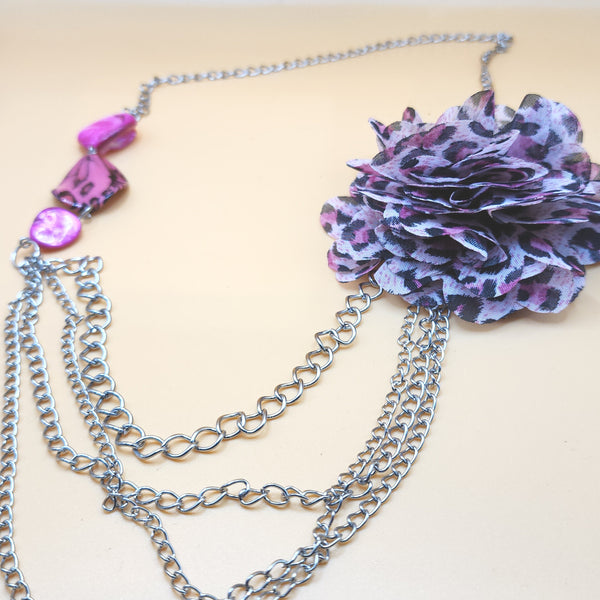 Mixed Media Chain Necklace